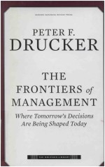 <em>The</em> Frontier<em>s</em> of Management