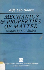 ASE LAB BOOKS ME<em>C</em>HANI<em>C</em>S AND PROPERITES OF MATTER