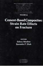 CEMENT-<em>BASED</em> COMPOSITES: STRAIN RATE EFFECTS <em>ON</em> FRACTURE
