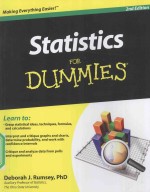 STATISTICS FOR DUMMIES  <em>2ND</em> <em>EDITION</em>