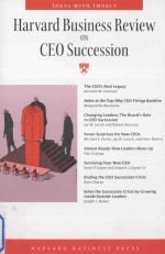 Harvard Business Review <em>on</em> CEO Successi<em>on</em>