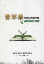 青苹果  中组部表彰文集  2016-2018年度