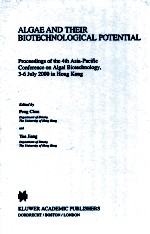 Algae and their biotechnical potential : proceed<em>in</em>gs of the 4th Asia-Pacific Conference on Algal Bio