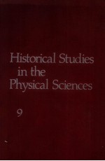 Historical <em>Studies</em> in the Physical Sciences