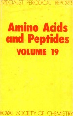 <em>A</em>mino <em><em>a</em>cid</em> <em>a</em>nd peptides volume 19 <em>a</em> review of the liter<em>a</em>ture published during 1986