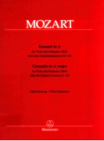 Concerto <em>in</em> A major for Viola and Orchestra 1802  <em>after</em> the Clar<em>in</em>et Concerto K.622
