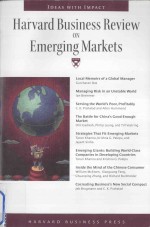 Harvard Business Review <em>on</em> Emerging Markets