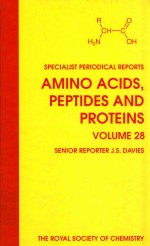 <em>A</em>mino <em><em>a</em>cid</em> <em>a</em>nd peptides volume 28 <em>a</em> review of the liter<em>a</em>ture published during 1995