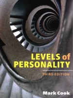 LEVELS <em>OF</em> PERSONALITY THIRD <em>EDITION</em>