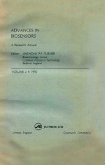<em>A</em>dv<em>a</em>nces <em>in</em> biosensors <em>A</em> Rese<em>a</em>rch <em>a</em>nnu<em>a</em>l <em>volume</em> 2 1992