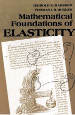 MATHEMATICAL <em>FOUNDATIONS</em> OF ELASTICITY