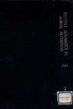 Recent <em>a</em>dv<em>a</em>nces in <em>a</em>nim<em>a</em>l nutrition 1989