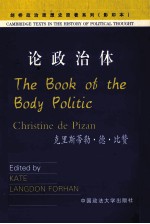 <em>THE</em> BOOK OF <em>THE</em> BODY POLITIC