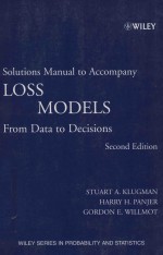 SOLUTIONS M<em>A</em>NU<em>A</em>L TO <em>A</em>CCOMP<em>A</em>NY LOSS MODELS FROM D<em>A</em>T<em>A</em> TO DECISIONS  SECOND <em>EDITION</em>