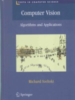 Computer Vision:<em>Algorithms</em> <em>and</em> <em>Applications</em>