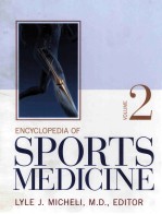 ENCYCLOPEDIA <em>OF</em> SPORTS MEDIC<em>IN</em>E <em>VOLUME</em> 2