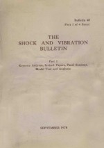 <em>THE</em> <em>S</em>HOCK AND VIBRATION BULLETIN BULLETIN 48 PART 1 OF 4 PART<em>S</em>