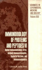 Immun<em>ob</em>i<em>ol</em><em>og</em>y <em>of</em> pr<em>ot</em>eins & peptides VI:immun<em>om</em><em>od</em>ulat<em>or</em>s human immun<em>od</em>eficiency virus