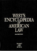WEST'S ENCYCLOPEDI<em>A</em> OF <em>A</em>MERIC<em>A</em>N L<em>A</em>W  2ND <em>EDITION</em> VOLUME 7 MC TO PL