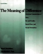 <em>THE</em> MEANING <em>OF</em> DIFFERENCE <em>SECOND</em> <em>EDITION</em>