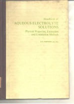 Handbook <em>of</em> aqueous electrolyte solutions :<em>physical</em> <em>properties</em>
