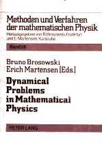Dynamical Problems <em>in</em> <em>Mathematical</em> <em>Physics</em>