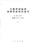 中国市场经济法律实务知识全书  下