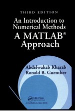 <em>AN</em> <em>INTRODUCTION</em> <em>TO</em> NUMERICAL <em>METHODS</em> A MATLAB(R) APPROACH