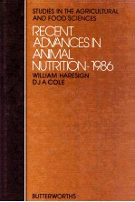 Recent <em>a</em>dv<em>a</em>nces in <em>a</em>nim<em>a</em>l nutrition 1986