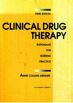 <em>Clinical</em> drug <em>therapy</em>