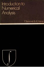 <em>INTRODUCTION</em> <em>TO</em> NUMERICAL ANALYSIS