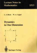 DYNAMIC<em>S</em> IN ONE DIMEN<em>S</em>ION