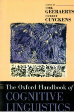 <em>THE</em> OXFORD <em>HANDBOOK</em> <em>OF</em> COGNITIVE LIN GUISTICS
