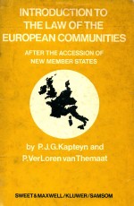 <em>INTRODUCTION</em> TO THE LAW OF THE EUROPEAN COMMUNITIES  AFTER THE ACCESSION OF NEW MEMBER STATES