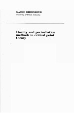 DUALITY AND PERTURBATION METHODS <em>IN</em> CRITICAL PO<em>IN</em>T <em>THEORY</em>