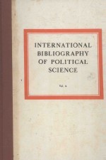 <em>IN</em>TERNATIONAL BIBLIOGRAPHY <em>OF</em> POLITICAL <em>SCIENCE</em> VOL.4