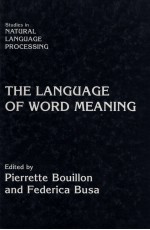 <em>THE</em> <em>LANGUAGE</em> <em>OF</em> WORD MEANING