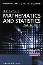 ESSENTI<em>A</em>L M<em>A</em>THEM<em>A</em>TICS <em>A</em>ND ST<em>A</em>TISTICS FOR SCIENCE <em>SECOND</em> <em>EDITION</em>