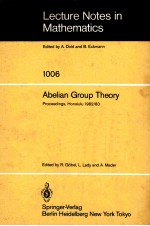 <em>A</em>BELI<em>A</em>N G<em>R</em>OUP THEO<em>R</em>Y