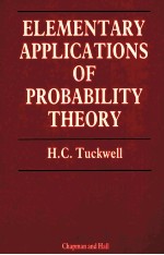 ELEMENTARY <em>APPLICATIONS</em> OF PROBABILITY <em>THEORY</em>
