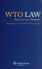 WTO <em>L<em>A</em>W</em>  FROM <em>A</em> EUROPE<em>A</em>N PERSPECTIVE