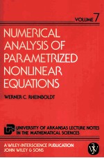 NUMERICAL ANALYSIS <em>OF</em> PARAMETRIZED NONL<em>IN</em>EAR EQUATIONS  <em>VOLUME</em> 7