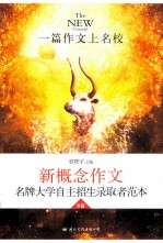 飞扬  新概念作文名牌大学自主招生录取者范本  B卷