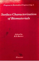 Surface characterization of <em>biomaterials</em>