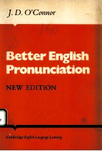 BETTER ENGLISH <em>PRONUNCIATION</em>  SECOND EDITION