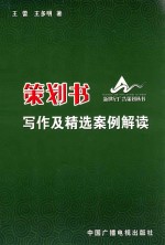 策划书写作及精选案例解读