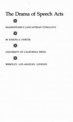 THE D<em>R</em>AMA OF SPEECH ACTS:SHAKESPEA<em>R</em>E’S LANCAST<em>R</em>IAN TET<em>R</em>ALOGY