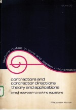 CONTRACTORS <em>AND</em> CONTRACTOR DIRECTIONS THEORY <em>AND</em> <em>APPLICATIONS</em>：A NEW APPROACH TO SOLVING <em>EQUATION</em>S
