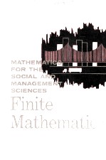 MATHEMATICS FOR THE SOCIAL AND <em>MANAGEMENT</em> <em>SCIENCE</em>S FINITE MATHEMATICS