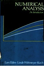 NUMERICAL ANALYSIS:AN <em>INTRODUCTION</em>